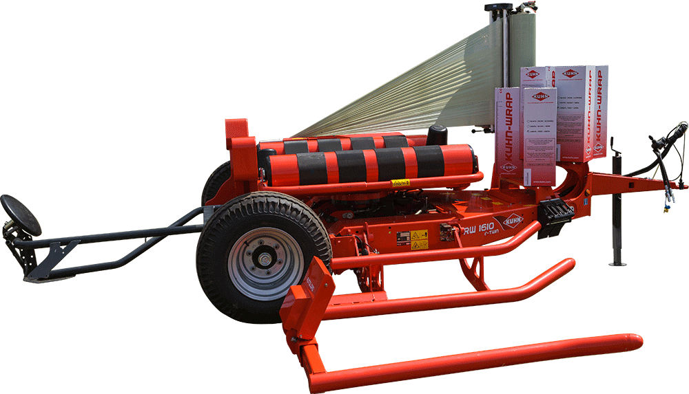 KUHN RW 1410 / 1610 - getrokken zelfladende balenwikkelaar - Afbeelding 2