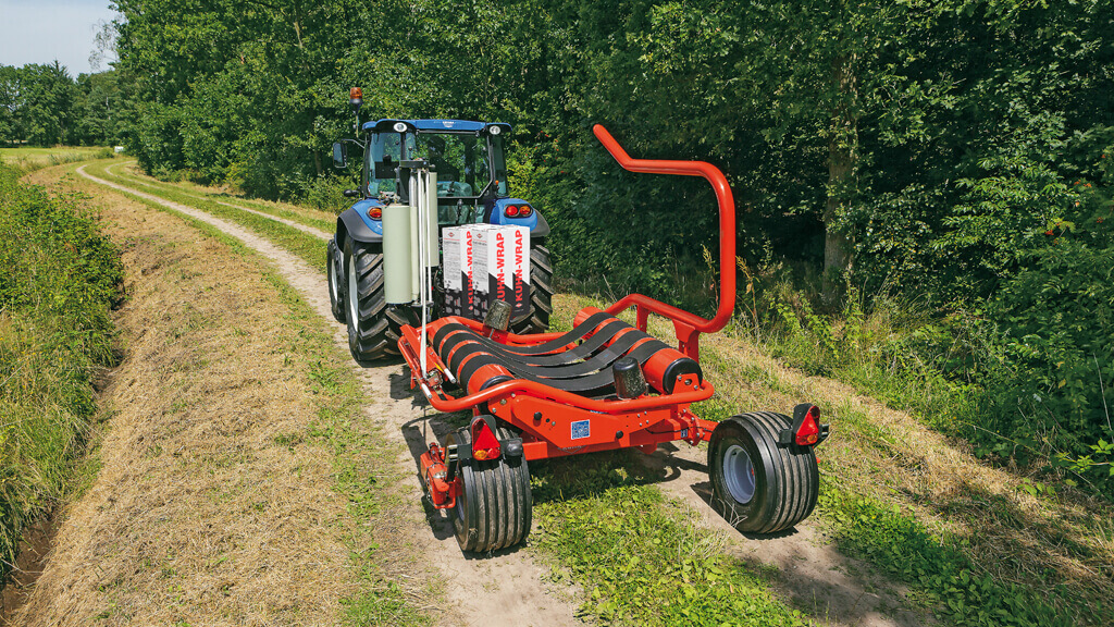 KUHN RW 1410 / 1610 - getrokken zelfladende balenwikkelaar - Afbeelding 3