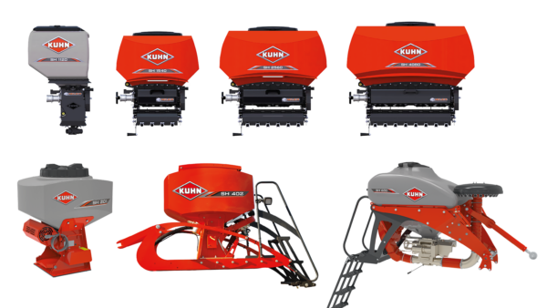 KUHN SH - extra zaaibakken voor zaaimachines en stoppelcultivatoren