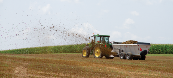 KUHN SLC 126 ProTwin Slinger - zijstrooier voor mest