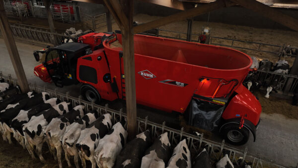 KUHN SPW POWER - zelfrijdende voermengwagen met twee vijzels