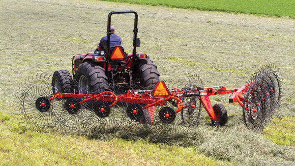 KUHN SR 50 - wielhark voor kleinere bedrijven