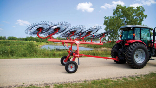 KUHN SR 50 - wielhark voor kleinere bedrijven
