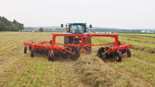 KUHN SR 600 GII - opvouwbare wielhark met grote capaciteit