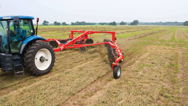 KUHN SR 600 GII - opvouwbare wielhark met grote capaciteit