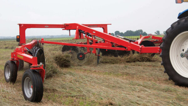 KUHN SR 600 GII - opvouwbare wielhark met grote capaciteit