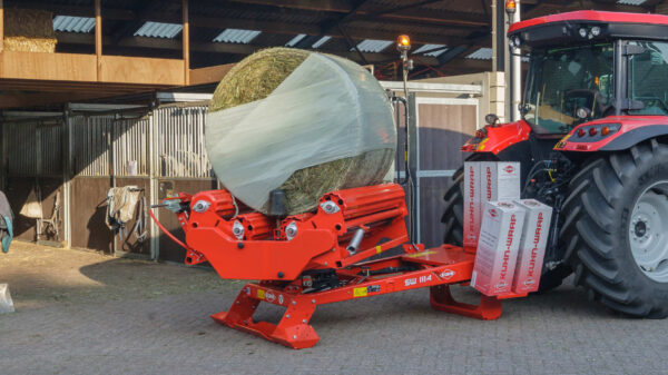 KUHN SW 1114 - aanbouw balenwikkelaar