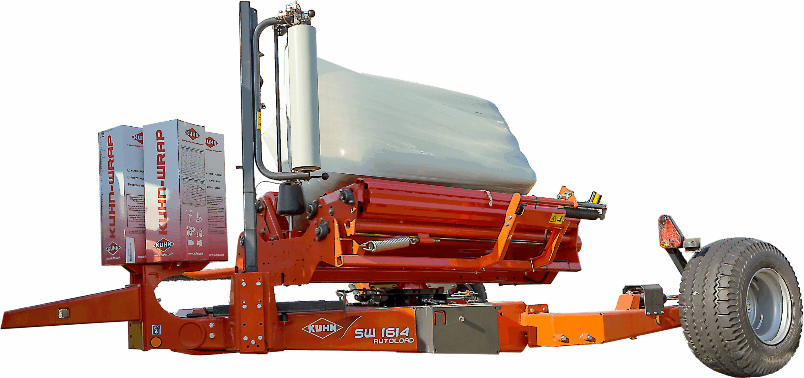 KUHN SW 1614 - getrokken zelfladende balenwikkelaar - Afbeelding 2