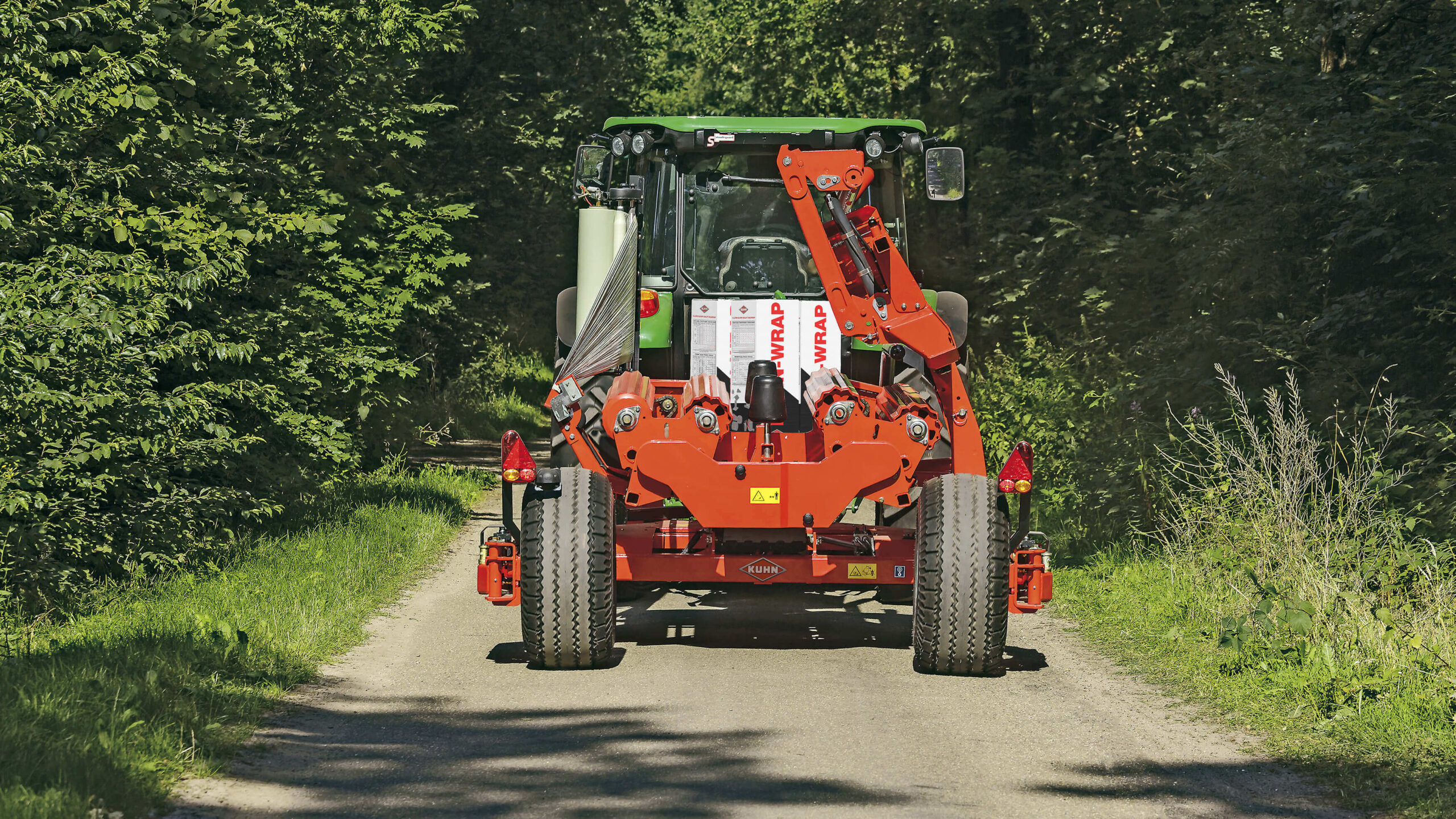 KUHN SW 1614 - getrokken zelfladende balenwikkelaar - Afbeelding 3