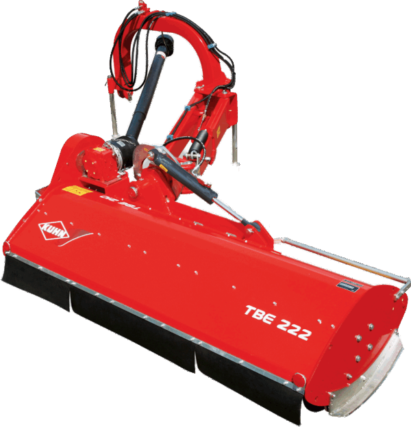 KUHN TBE / TBES 102 - bermklepelmaaier met zijarm