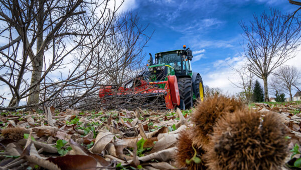 KUHN TDP 1000 - klepelmaaier voor snoeihout in boomgaarden