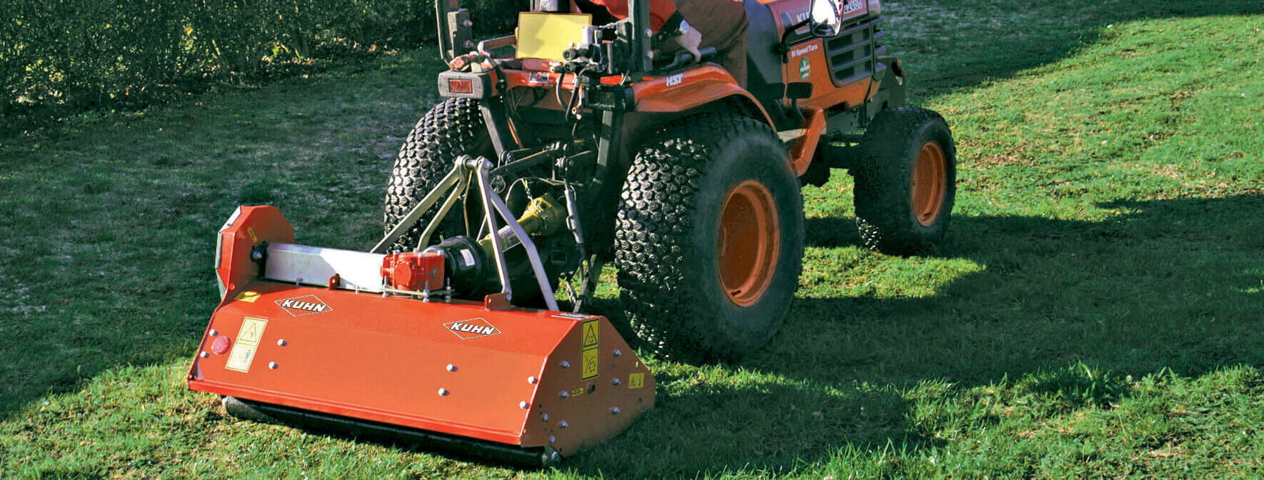 KUHN TL - klepelmaaier voor kleine tractoren