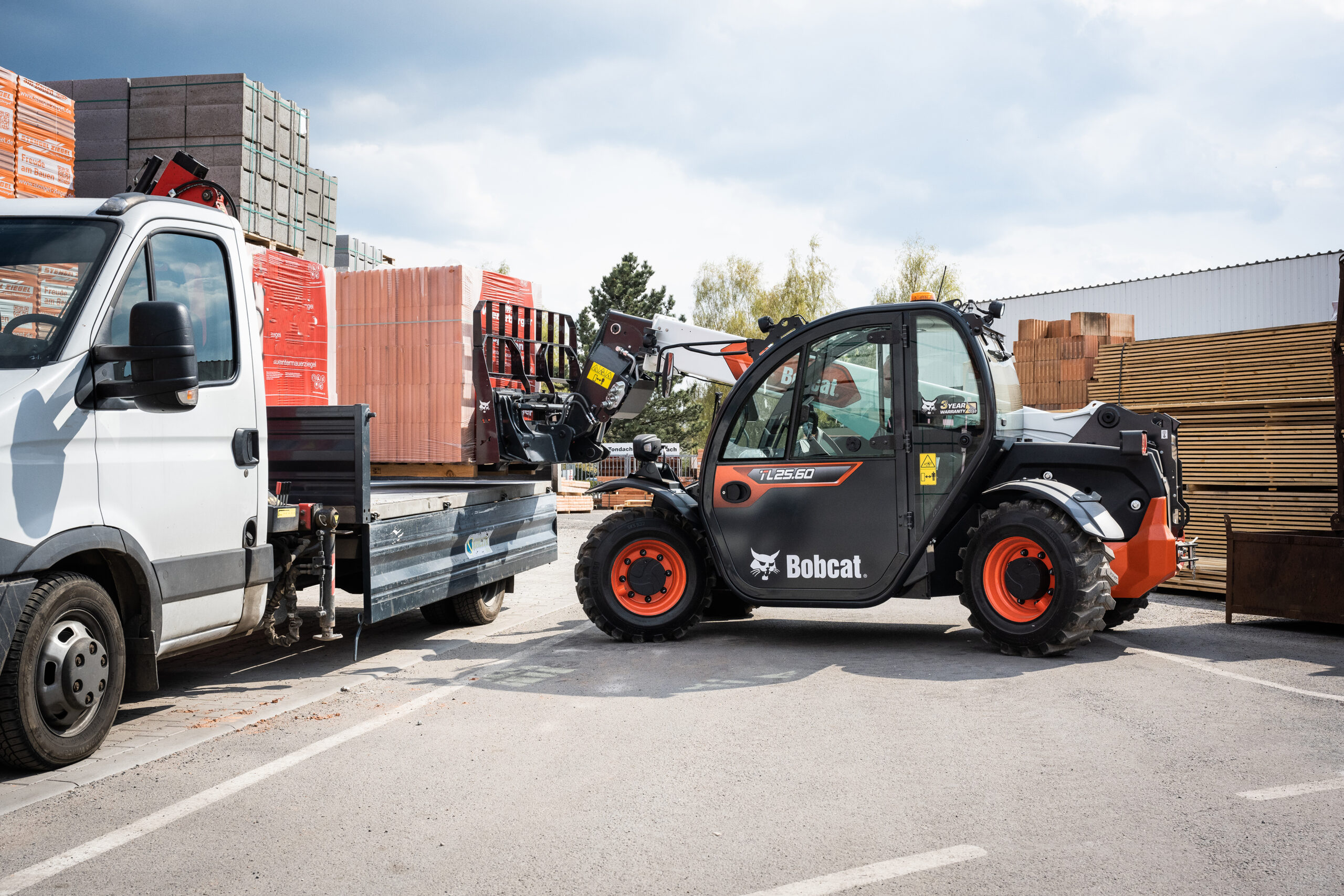 Bobcat TL25.60 verreiker voor de bouw - Afbeelding 3