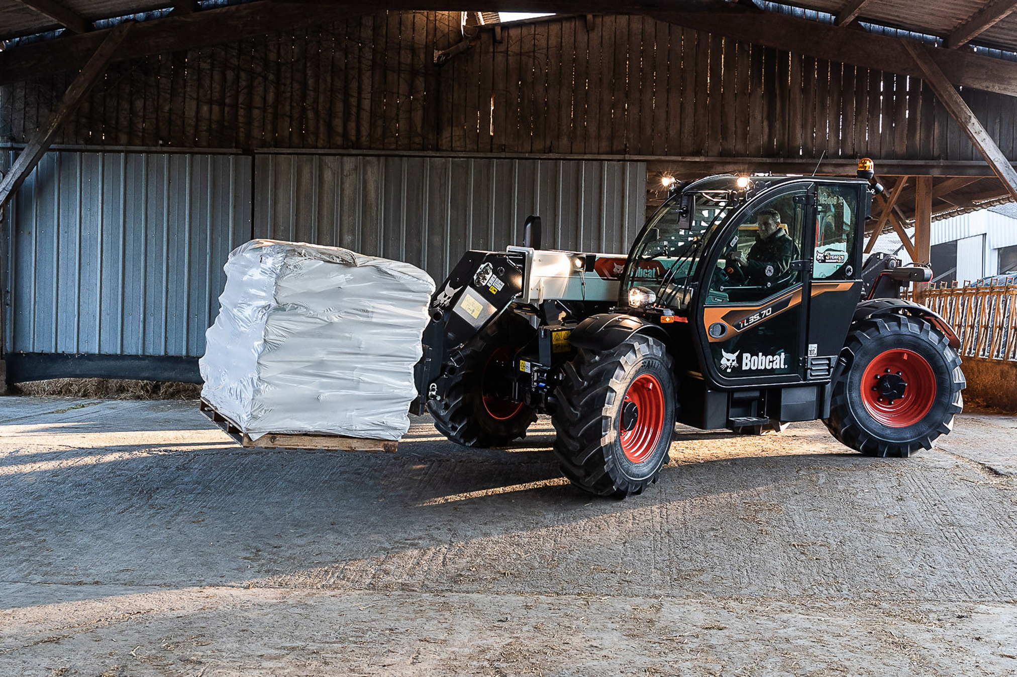 Bobcat TL35.70 verreiker voor de bouw - Afbeelding 3
