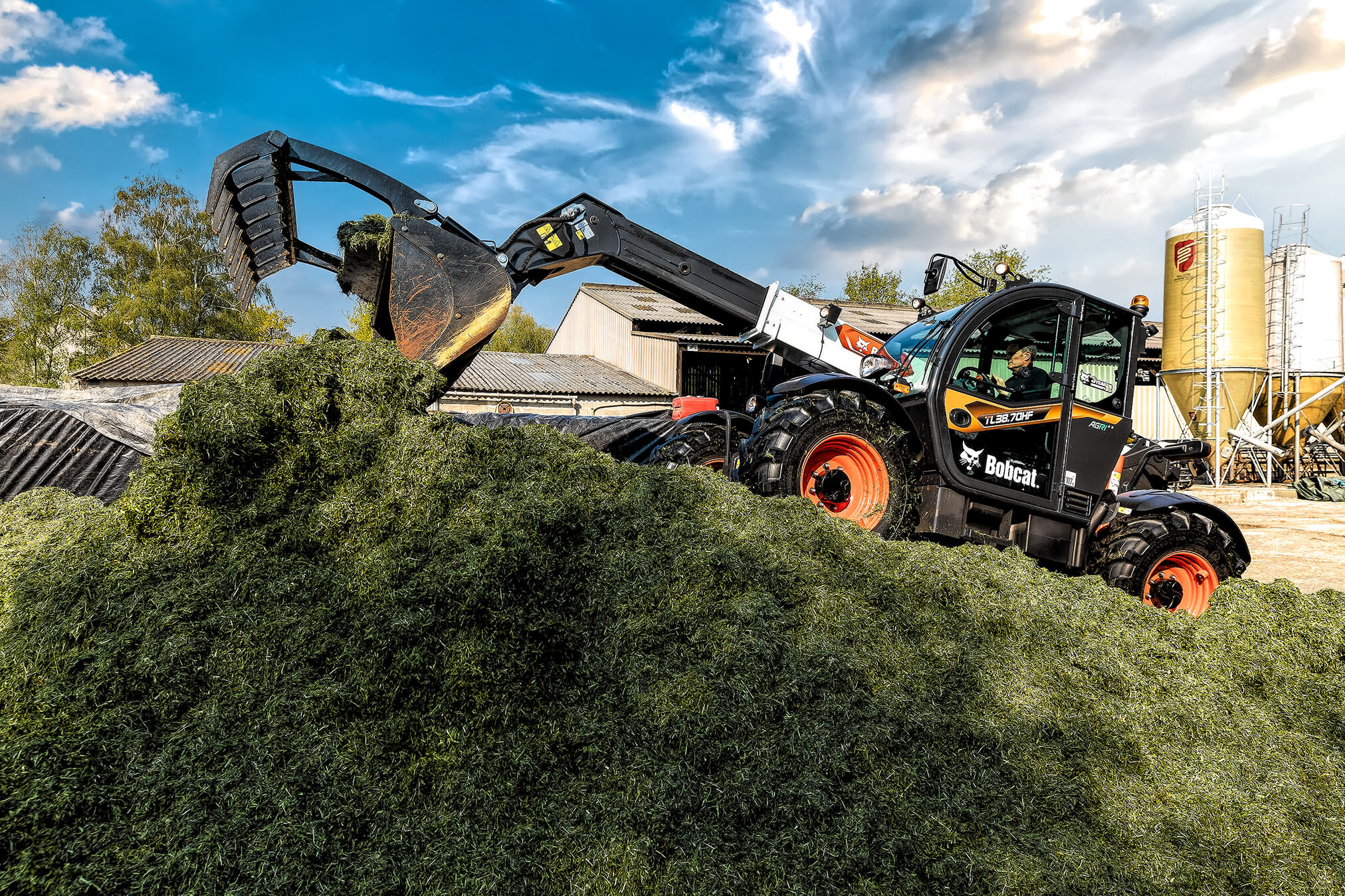 Bobcat TL38.70HF verreiker voor de landbouw - Afbeelding 5