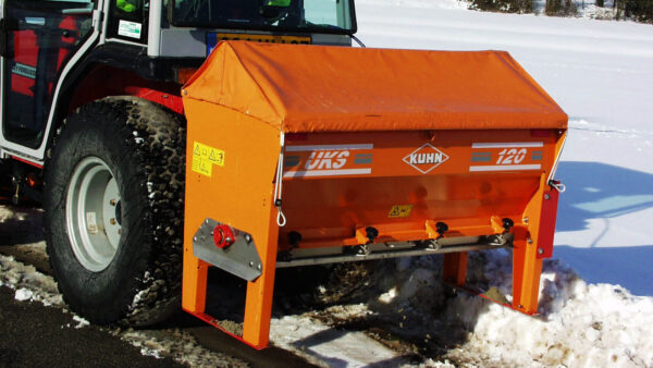 KUHN UKS - universele strooier voor fruit- en wijnbouw