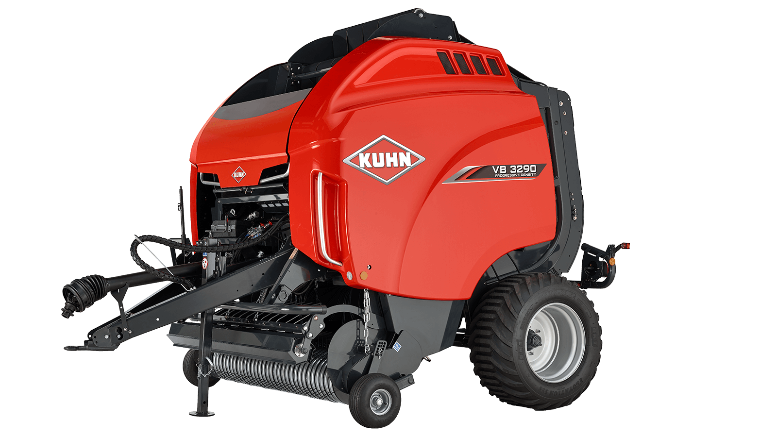 KUHN VB 3200 - ronde balenpers met variabele perskamer - Afbeelding 2