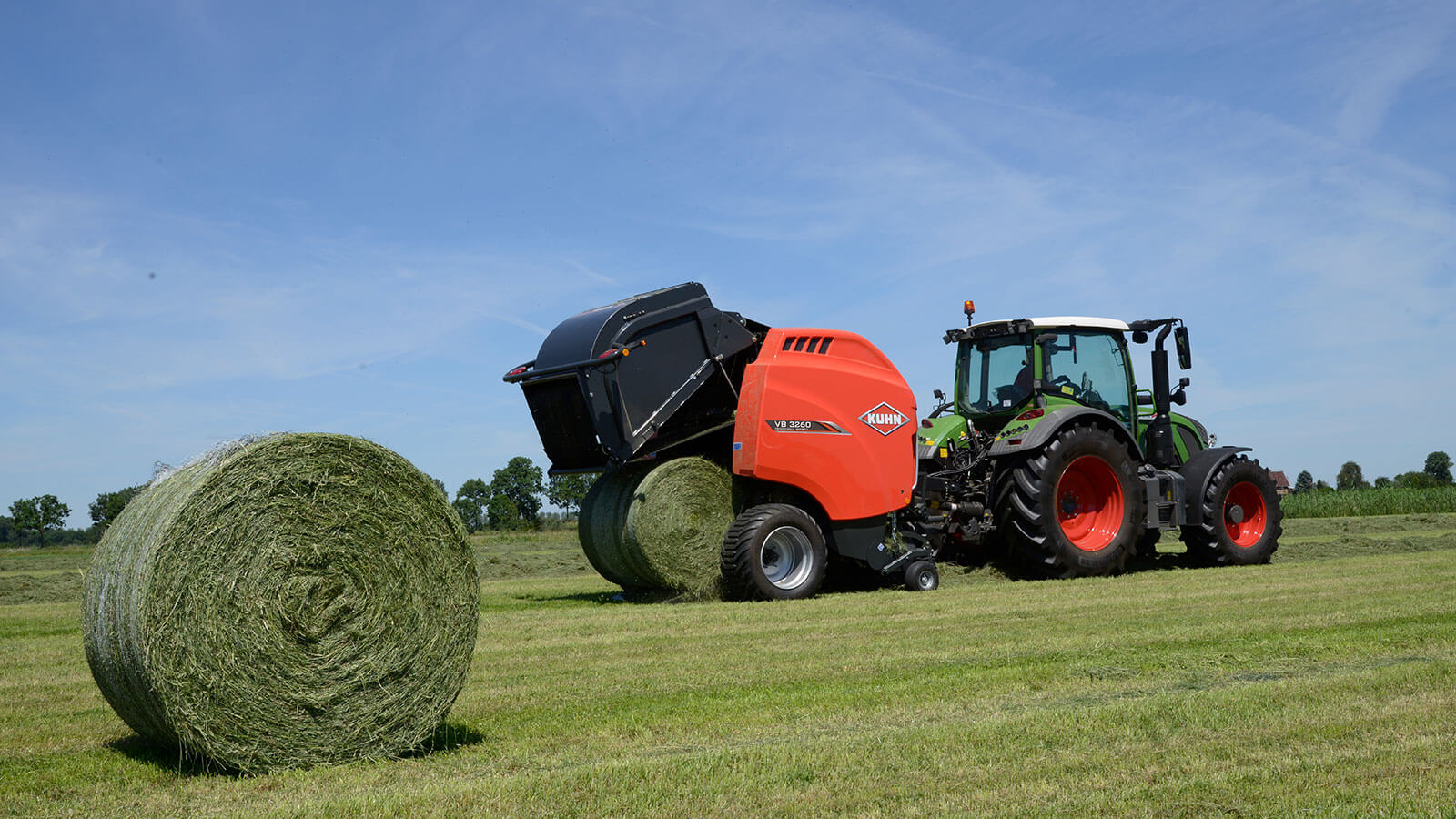KUHN VB 3200 - ronde balenpers met variabele perskamer - Afbeelding 3