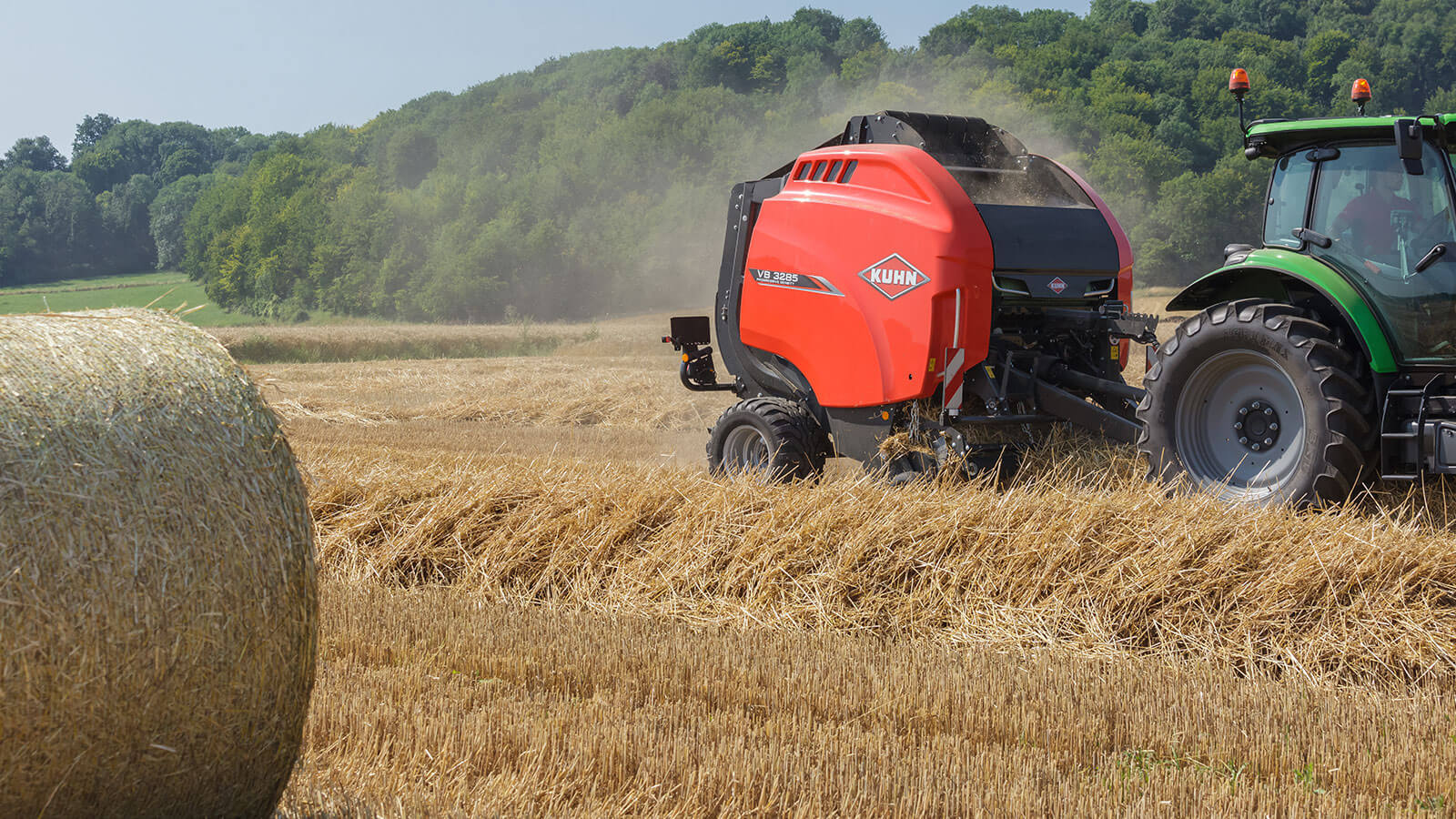 KUHN VB 3200 - ronde balenpers met variabele perskamer - Afbeelding 5