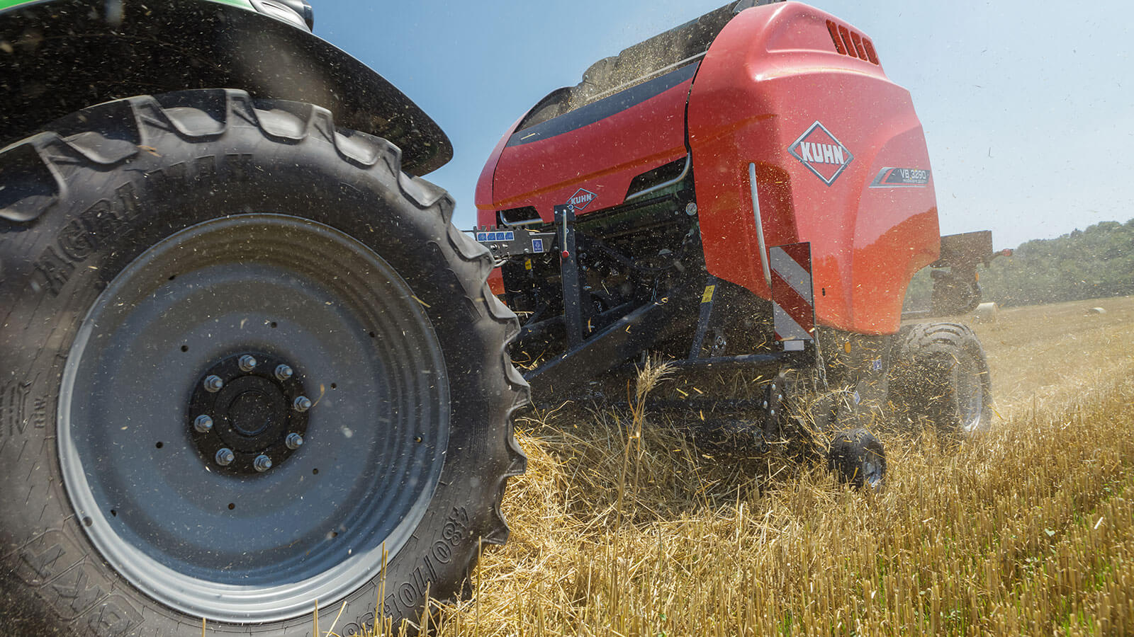 KUHN VB 3200 - ronde balenpers met variabele perskamer - Afbeelding 7