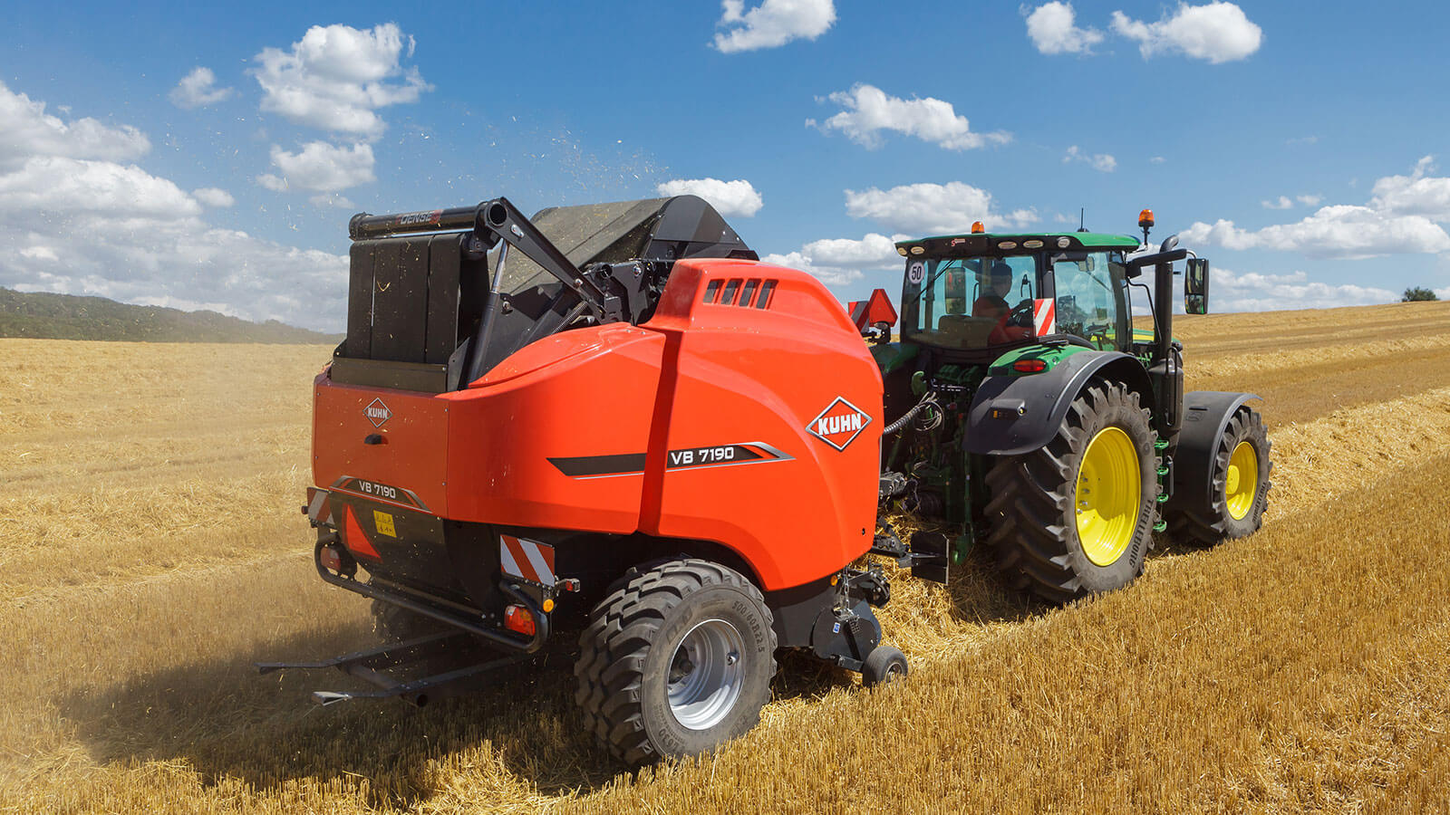 KUHN VB 7100 - ronde balenpers met variabele perskamer - Afbeelding 3