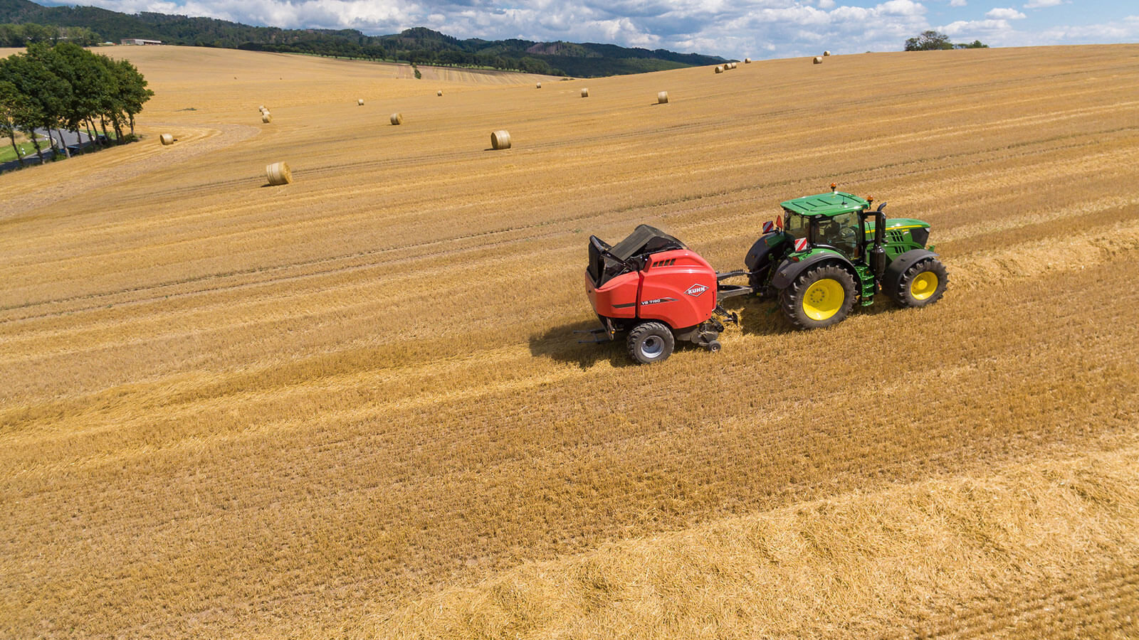 KUHN VB 7100 - ronde balenpers met variabele perskamer - Afbeelding 4