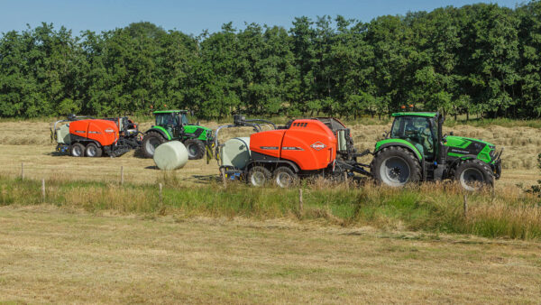 KUHN VBP 3200 - pers-wikkelcombinatie met variabele perskamer