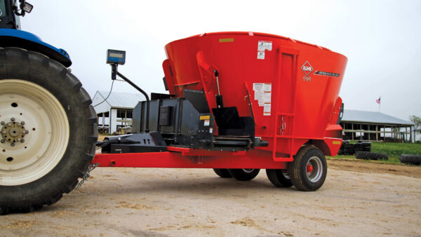 KUHN VSL 200 - voermengwagen met één vijzel