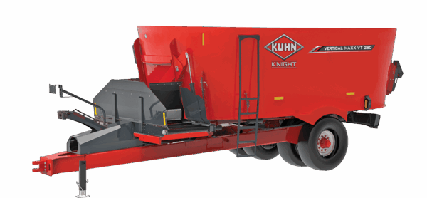 KUHN VT 280 / 2100 - voermengwagen met twee vijzels
