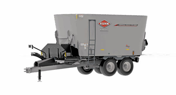 KUHN VTC 200 - commerciële voermengwagen met twee vijzels