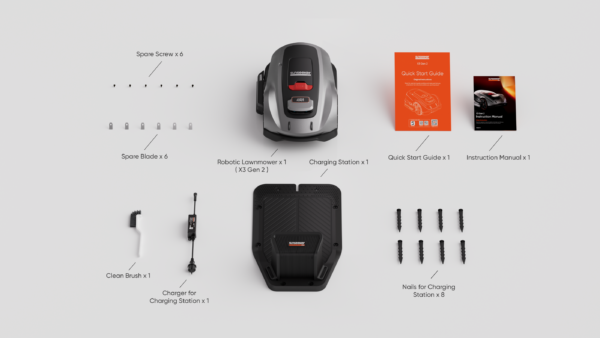 Sunseeker X3 - robotmaaier voor tuinen tot 1200 m²