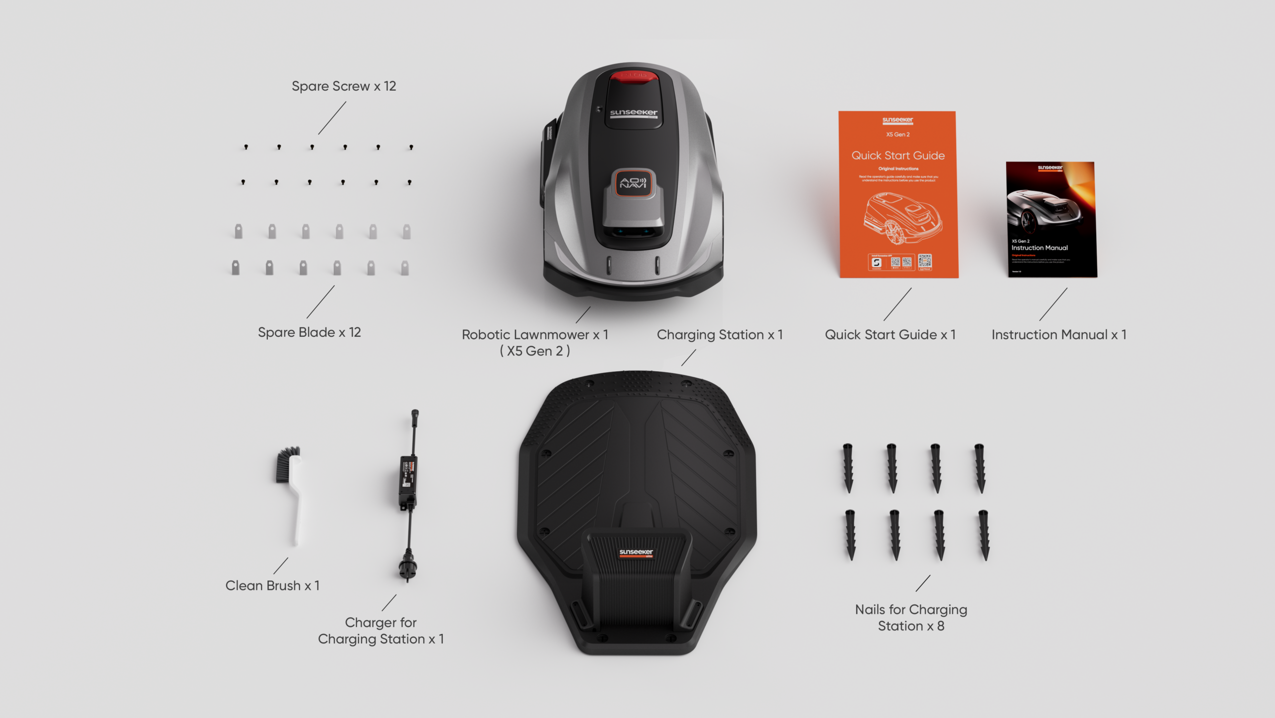 Sunseeker X5 - robotmaaier voor grotere tuinen tot 2000 m² - Afbeelding 5